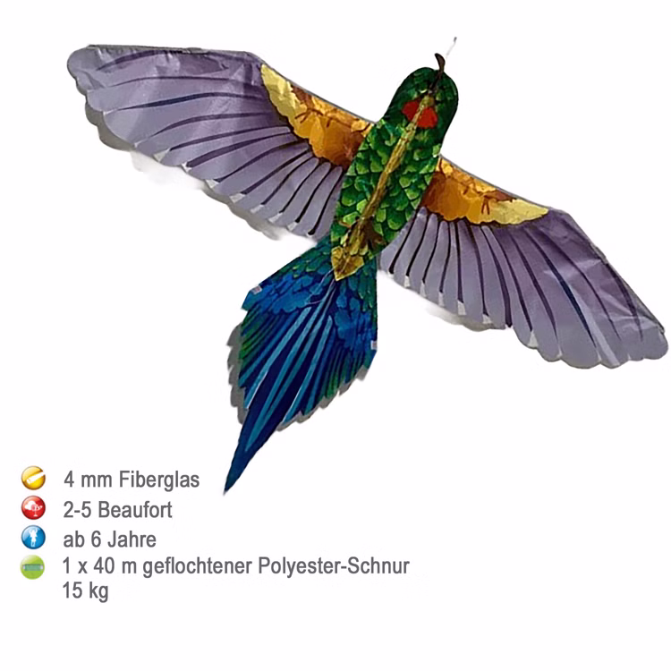 Drache Einleiner tropischer Vogel ab 6 Jahre 4 mm Fiberglas 165 x 75 cm Flugdrache Herbst Drachen steigen Ostsee Nordsee Drache Einleiner tropischer Vogel ab 6 Jahre 4 mm Fiberglas 165 x 75 cm Flugdrache Herbst Drachen steigen Ostsee Nordsee