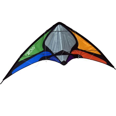 Lenkdrache Barani bunt Zweileiner 4mm Fiberglas 140cm Drache