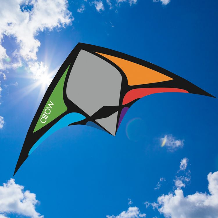 Lenkdrache Barani bunt Zweileiner 4mm Fiberglas 140cm Drache Lenkdrache Barani bunt Zweileiner ab 6 Jahre 4 mm Fiberglas 140 cm Drache Herbst Drachen steigen Ostsee Nordsee