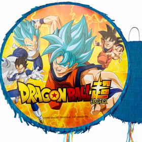 Dragon Ball Pinata rund 40 cm blau Manga Party-Deko für Kinder Tisch-Deko Dekoration Geburtstag Kindergeburtstag Manga-Party Mottoparty Serie Comic Party-Zubehör Dragon Ball Pinata rund 40 cm blau Manga Party-Deko für Kinder Tisch-Deko Dekoration Geburtstag Kindergeburtstag Manga-Party Mottoparty Serie Comic Party-Zubehör