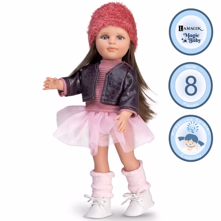 Puppe Lena 33 cm mit langen braunen Haaren zum Frisieren & Bekleidung Spielzeug für Kinder Spielpuppe Babypuppe Spielwaren Geschenk für Kinder Puppenmama Puppe Lena 33 cm mit langen braunen Haaren zum Frisieren & Bekleidung Spielzeug für Kinder Spielpuppe Babypuppe Spielwaren Geschenk für Kinder Puppenmama