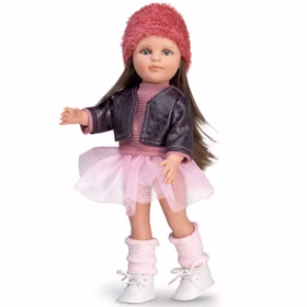 Puppe Lena 33 cm mit langen braunen Haaren zum Frisieren & Bekleidung Spielzeug für Kinder Spielpuppe Babypuppe Spielwaren Geschenk für Kinder Puppenmama Puppe Lena 33 cm mit langen braunen Haaren zum Frisieren & Bekleidung Spielzeug für Kinder Spielpuppe Babypuppe Spielwaren Geschenk für Kinder Puppenmama
