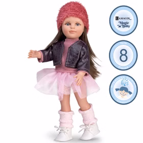 Puppe Lena 33 cm mit langen braunen Haaren zum Frisieren & Bekleidung Spielzeug für Kinder Spielpuppe Babypuppe Spielwaren Geschenk für Kinder Puppenmama Puppe Lena 33 cm mit langen braunen Haaren zum Frisieren & Bekleidung Spielzeug für Kinder Spielpuppe Babypuppe Spielwaren Geschenk für Kinder Puppenmama