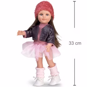 Puppe Lena 33 cm mit langen braunen Haaren zum Frisieren & Bekleidung Spielzeug für Kinder Spielpuppe Babypuppe Spielwaren Geschenk für Kinder Puppenmama Puppe Lena 33 cm mit langen braunen Haaren zum Frisieren & Bekleidung Spielzeug für Kinder Spielpuppe Babypuppe Spielwaren Geschenk für Kinder Puppenmama