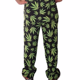 Cannabis Hose schwarz & grünen Hanf-Blättern für Herren Gr. 50-58 JGA Beachparty Freizeit-Look Sommerhemd Fasching Karneval Mottoparty Cannabis Hose schwarz & grünen Hanf-Blättern für Herren Gr. 50-58 JGA Beachparty Freizeit-Look Sommerhemd Fasching Karneval Mottoparty