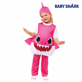 Baby Shark Kostüm kleiner Hai für Kinder Gr. 92-104 rosa Tier Lizenz-Kostüm Tierkostüm Meeresbewohner Raubtier Fasching Karneval Mottoparty Kinderfasching Baby Shark Kostüm kleiner Hai für Kinder Gr. 92-104 rosa Tier Lizenz-Kostüm Tierkostüm Meeresbewohner Raubtier Fasching Karneval Mottoparty Kinderfasching