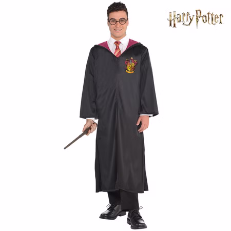 Harry Potter Kostüm Gryffindor Umhang mit Zauberstab für Herren Gr. M-XXL Hogwarts Zauberer Zauberschüler Film Filmheld Fasching Karneval Mottoparty Paar- und Gruppenkostüme Harry Potter Kostüm Gryffindor Umhang mit Zauberstab für Herren Gr. M-XXL Hogwarts Zauberer Zauberschüler Film Filmheld Fasching Karneval Mottoparty Paar- und Gruppenkostüme