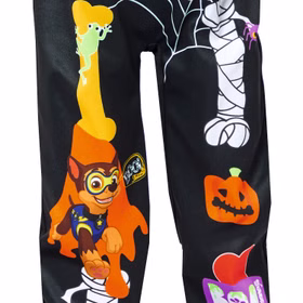 Paw Patrol Kostüm Halloween Skelett bunt für Kinder 2-6 Jahre Hunde Lizenzkostüm Fasching Karneval Mottoparty Kinderfasching