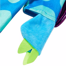 Drachen Kostüm Kleiner Drache Finn für Kleinkinder Gr. 1-3 Jahre blau Tier Tierkostüm Fasching Karneval Mottoparty Kinderfasching