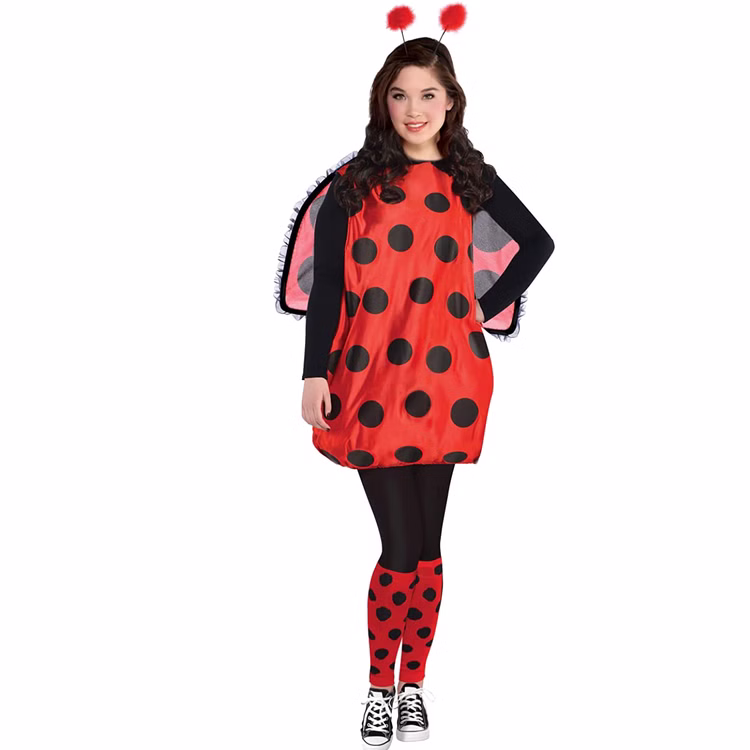 Marienkäfer Kostüm Ria mit Flügeln für Teenager 14-16 Jahre Kleid Tier Tierkostüm Ladybug Fasching Karneval Mottoparty Kinderfasching Marienkäfer Kostüm Ria mit Flügeln für Teenager 14-16 Jahre Kleid Tier Tierkostüm Ladybug Fasching Karneval Mottoparty Kinderfasching