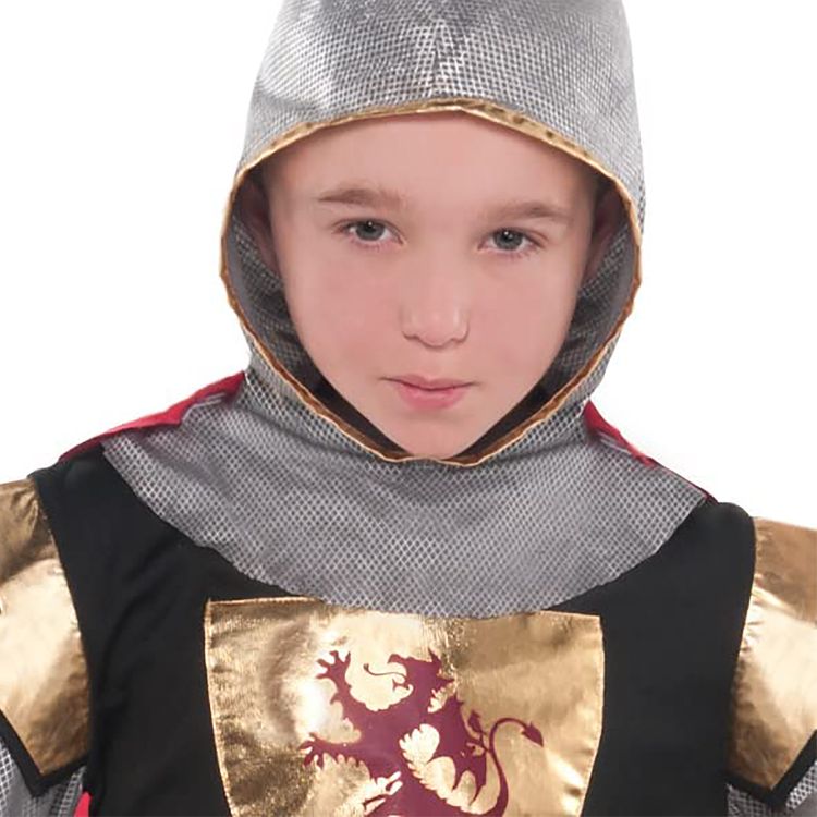 Ritter Kostüm Tapferer Kreuzritter Arne für Kinder 4-12 Jahre Mittelalter Ritterfest Fasching Karneval Mottoparty Kinderfasching Kindergeburtstag