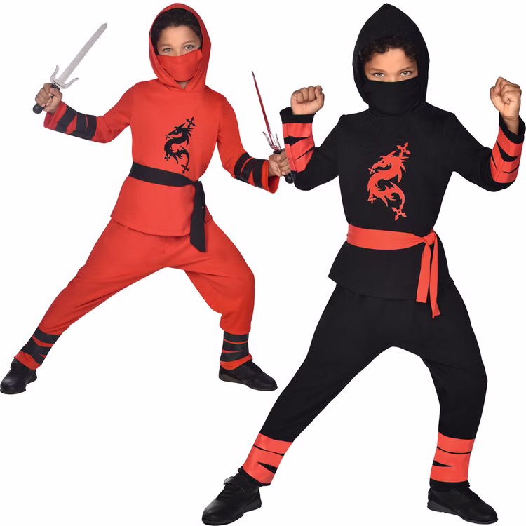 Ninja Kostüm Roter Ninja Drache für Kinder für Kinder 3-14 Jahre Krieger Kämpfer andere Länder Fasching Karneval Mottoparty Kinderfasching Kindergeburtstag Ninja Kostüm Roter Ninja Drache für Kinder für Kinder 3-14 Jahre Krieger Kämpfer andere Länder Fasching Karneval Mottoparty Kinderfasching Kindergeburtstag