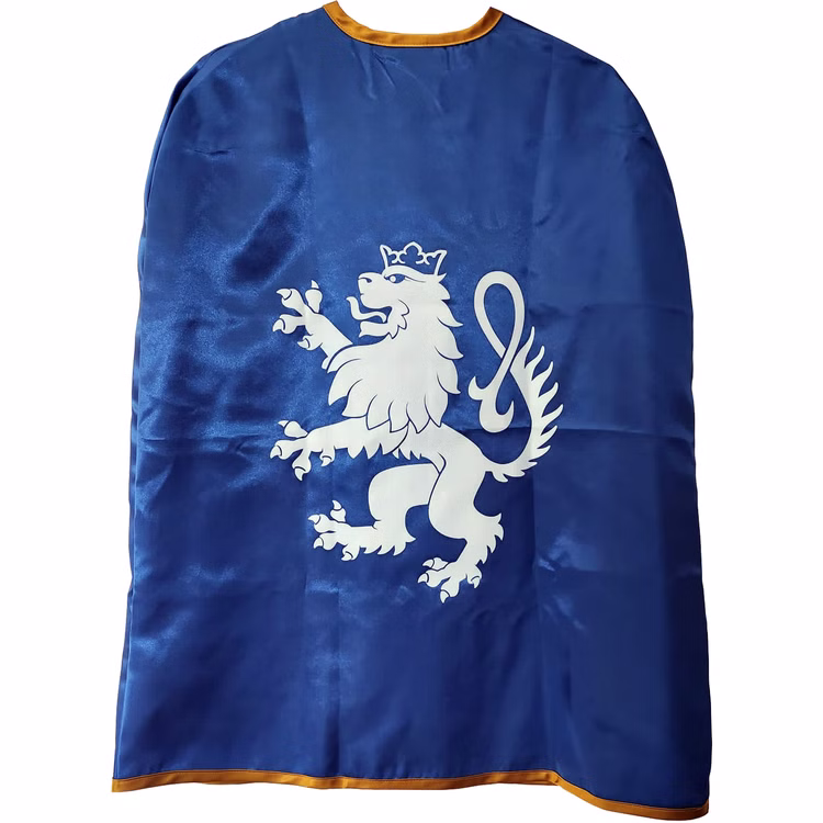 Ritter Kostüm Königs-Umhang blau 77 cm lang mit Löwen-Emblem für Kinder Ritter-Umhang Ritterfest Mittelalterfest Ritterturnier Rollenspiel Fasching Karneval Mottoparty Kindergeburtstag Kinderfasching Ritter Kostüm Königs-Umhang blau 77 cm lang mit Löwen-Emblem für Kinder Ritter-Umhang Ritterfest Mittelalterfest Ritterturnier Rollenspiel Fasching Karneval Mottoparty Kindergeburtstag Kinderfasching