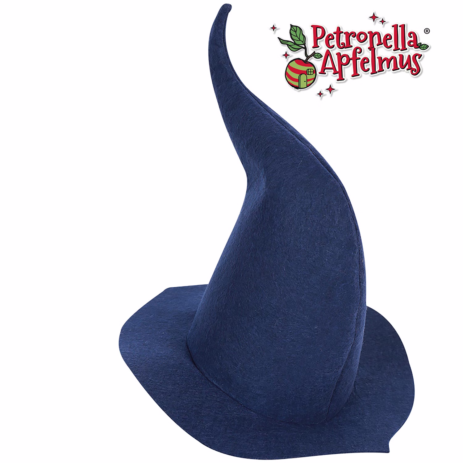Hexenhut blau Petronella Apfelmus KW 56 cm für Kinder Kostüm-Zubehör Lizenzkostüm Hexen-Hut Hexe Fasching Karneval Mottoparty Kinderfasching Halloween