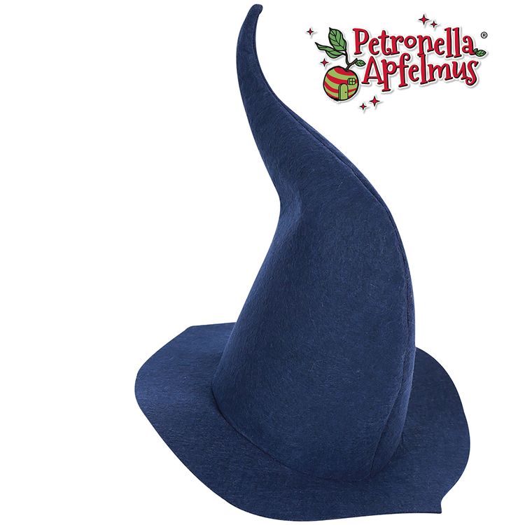 Hexenhut blau Petronella Apfelmus KW 56 cm für Kinder Kostüm-Zubehör Lizenzkostüm Hexen-Hut Hexe Fasching Karneval Mottoparty Kinderfasching Halloween