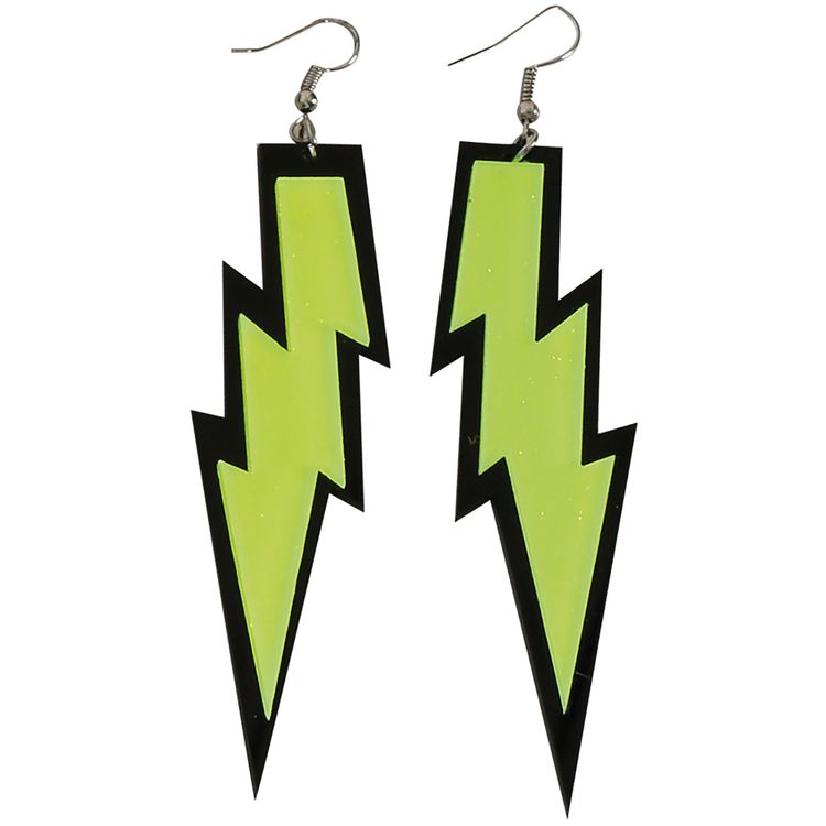 80er Neon-Set 5-tlg. grün Haarreif Handschuhe & Ohrringe für Damen 80er Neon-Set 5-tlg. grün Haarreif Handschuhe & Ohrringe für Damen Kostüm-Zubehör Fasching Karneval Mottoparty Accessoires