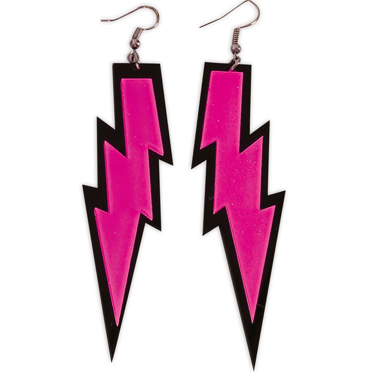 80er Neon-Set 5-tlg. pink Haarreif Handschuhe & Ohrringe für Damen 80er Neon-Set 5-tlg. pink Haarreif Handschuhe & Ohrringe für Damen Kostüm-Zubehör Fasching Karneval Mottoparty Accessoires