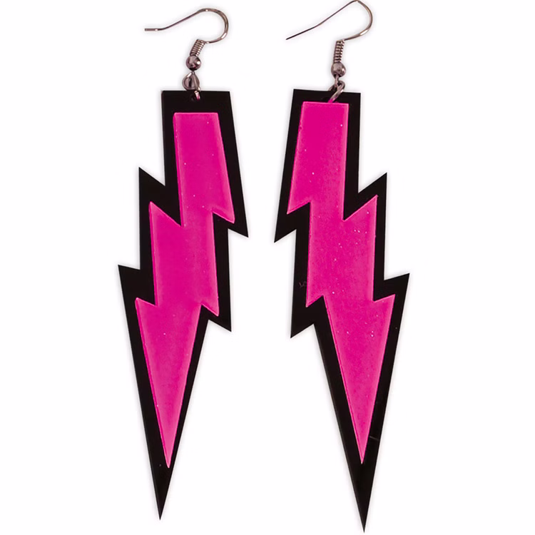 80er Neon-Set 5-tlg. pink Haarreif Handschuhe & Ohrringe für Damen Kostüm-Zubehör Fasching Karneval Mottoparty Accessoires 80er Neon-Set 5-tlg. pink Haarreif Handschuhe & Ohrringe für Damen Kostüm-Zubehör Fasching Karneval Mottoparty Accessoires