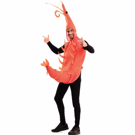Shrimp Kostüm Garnele Gustav für Herren Gr. M/L orange Tier Tierkostüm Fasching Karneval Mottoparty Spaßkostüm Shrimp Kostüm Garnele Gustav für Herren Gr. M/L orange Tier Tierkostüm Fasching Karneval Mottoparty Spaßkostüm