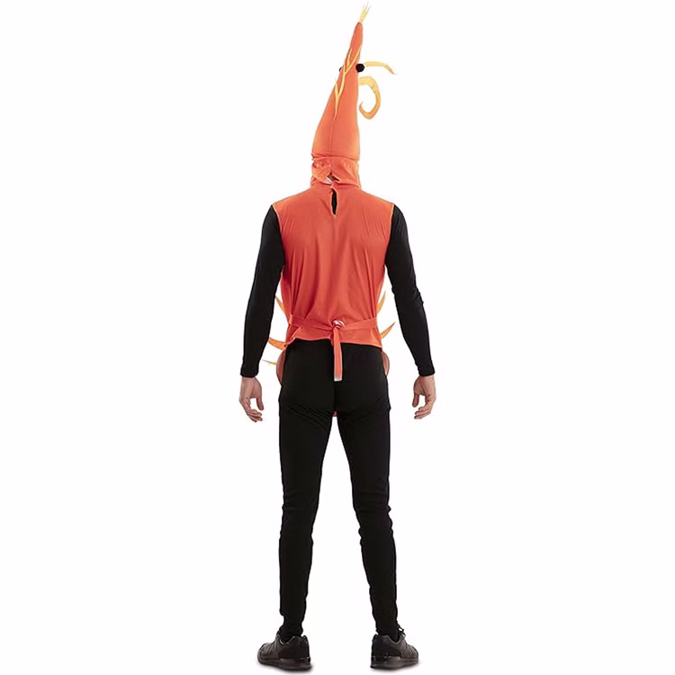 Shrimp Kostüm Garnele Gustav für Herren Gr. M/L orange Tier Tierkostüm Fasching Karneval Mottoparty Spaßkostüm Shrimp Kostüm Garnele Gustav für Herren Gr. M/L orange Tier Tierkostüm Fasching Karneval Mottoparty Spaßkostüm