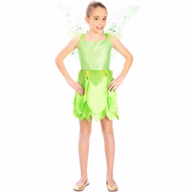 Fee Kostüm Magische Tinkerbell mit Flügeln für Kinder 3-12 Jahre grün Elfe Märchen Fantasy Fasching Karneval Mottoparty Kinderfasching Kindergeburtstag Familienkostüm Fee Kostüm Magische Tinkerbell mit Flügeln für Kinder 3-12 Jahre grün Elfe Märchen Fantasy Fasching Karneval Mottoparty Kinderfasching Kindergeburtstag Familienkostüm