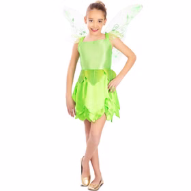 Fee Kostüm Magische Tinkerbell mit Flügeln für Kinder 3-12 Jahre grün Elfe Märchen Fantasy Fasching Karneval Mottoparty Kinderfasching Kindergeburtstag Familienkostüm Fee Kostüm Magische Tinkerbell mit Flügeln für Kinder 3-12 Jahre grün Elfe Märchen Fantasy Fasching Karneval Mottoparty Kinderfasching Kindergeburtstag Familienkostüm