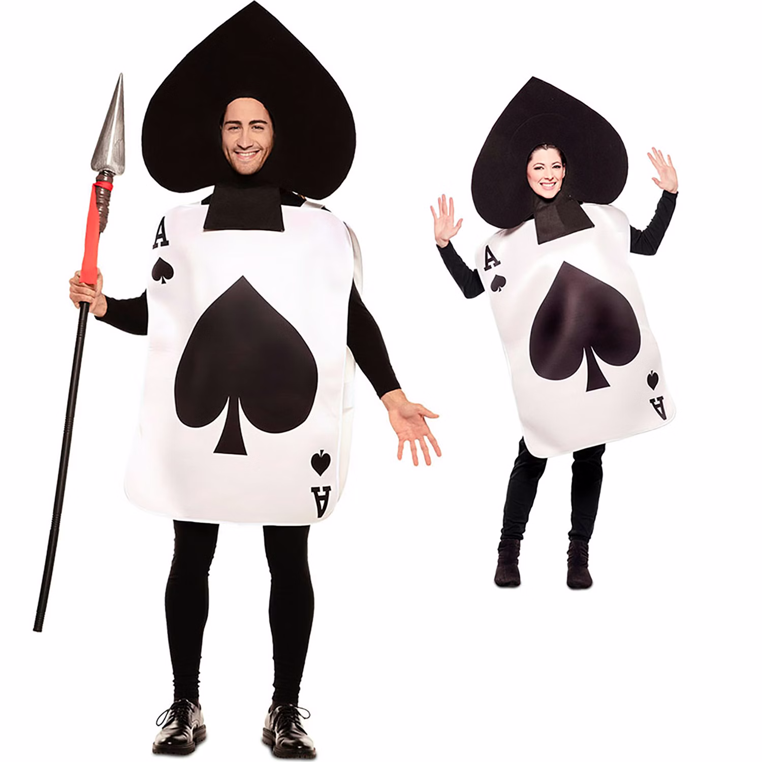 Spielkarten Kostüm Ass Kartenblatt für Erwachsene Gr. M/L rot schwarz Fasching Karneval Mottoparty Paarkostüm Gruppenkostüm Spielkarten Kostüm Ass Kartenblatt für Erwachsene Gr. M/L rot schwarz Fasching Karneval Mottoparty Paarkostüm Gruppenkostüm