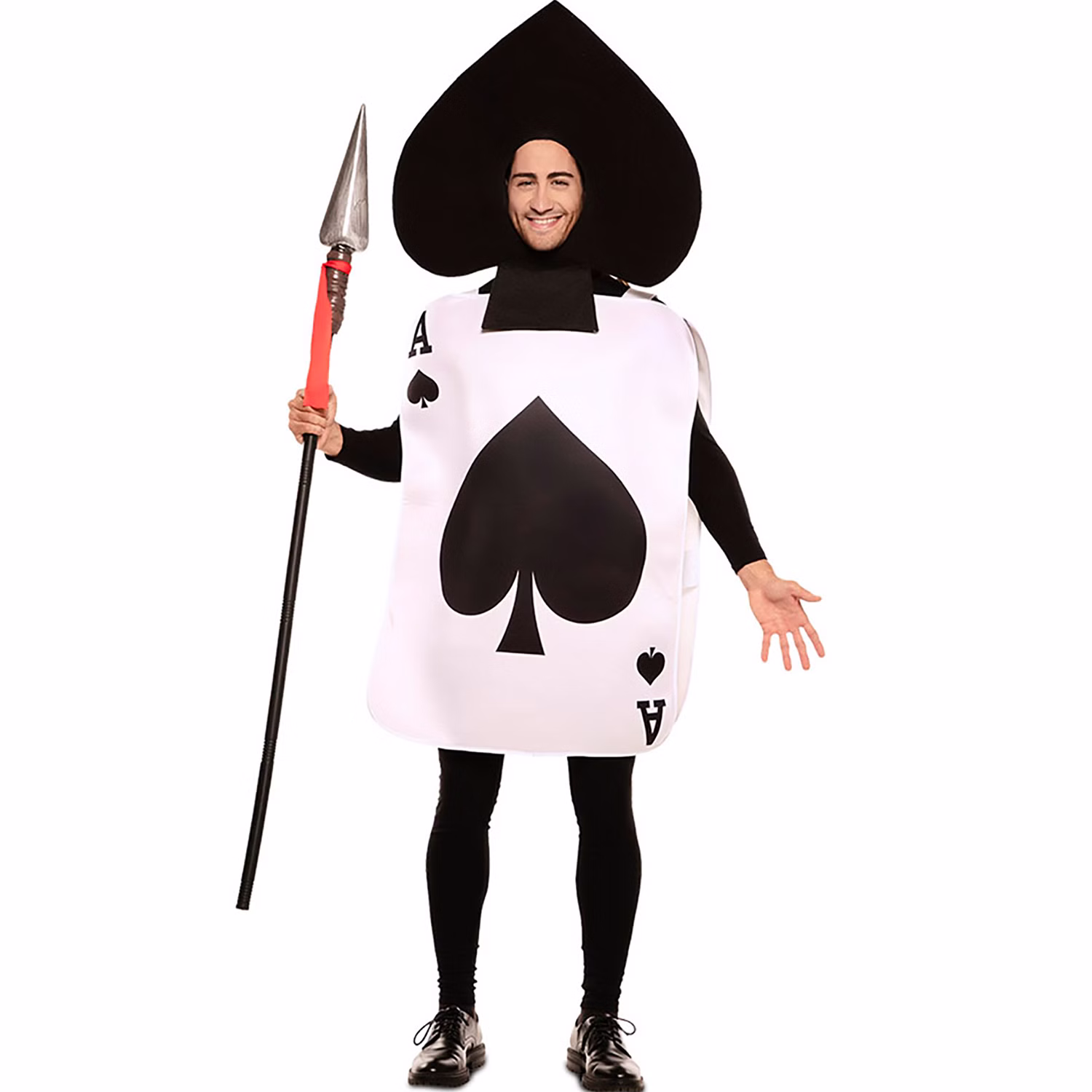 Spielkarten Kostüm Ass Kartenblatt für Erwachsene Gr. M/L rot schwarz Fasching Karneval Mottoparty Paarkostüm Gruppenkostüm Spielkarten Kostüm Ass Kartenblatt für Erwachsene Gr. M/L rot schwarz Fasching Karneval Mottoparty Paarkostüm Gruppenkostüm
