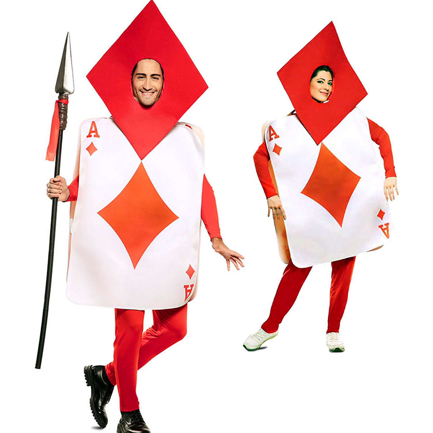 Herz König Kostüm Spielkarten Kostüm Herz Dame Und Herz König Paarkostüm  Für Erwachsene Wächter Kostüm Kinder, image size:1500x1500