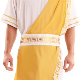 Römischer Kaiser Kostüm Imperator Gold für Herren Gr. M/L Antike Grieche Fasching Karneval Mottoparty