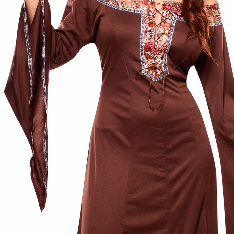 Mittelalter Kostüm Hofdame Adele für Damen Gr. S-L Kleid braun Fasching Karneval Mottoparty Mittelaltermode Ritterturnier Mittelalterfest Mittelalter Kostüm Hofdame Adele für Damen Gr. S-L Kleid braun Fasching Karneval Mottoparty Mittelaltermode Ritterturnier Mittelalterfest