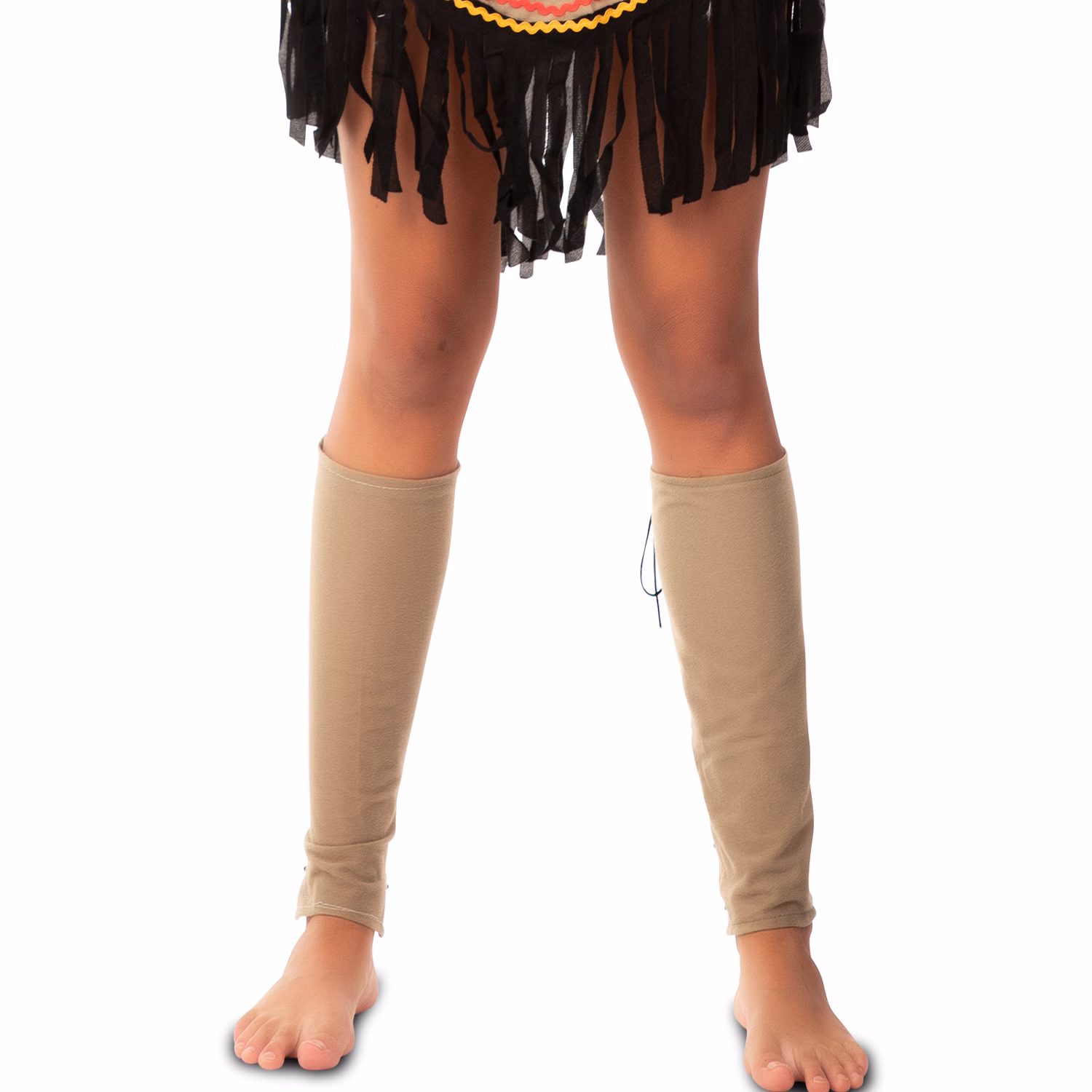 Indianerin Kostüm Tallulah mit Federschmuck für Damen Gr. M/L braun Kleid Ureinwohner Amerika Fasching Karneval Mottoparty Paarkostüm Gruppenkostüm