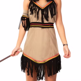 Indianerin Kostüm Tallulah mit Federschmuck für Damen Gr. M/L braun Kleid Ureinwohner Amerika Fasching Karneval Mottoparty Paarkostüm Gruppenkostüm Indianerin Kostüm Tallulah mit Federschmuck für Damen Gr. M/L braun Kleid Ureinwohner Amerika Fasching Karneval Mottoparty Paarkostüm Gruppenkostüm