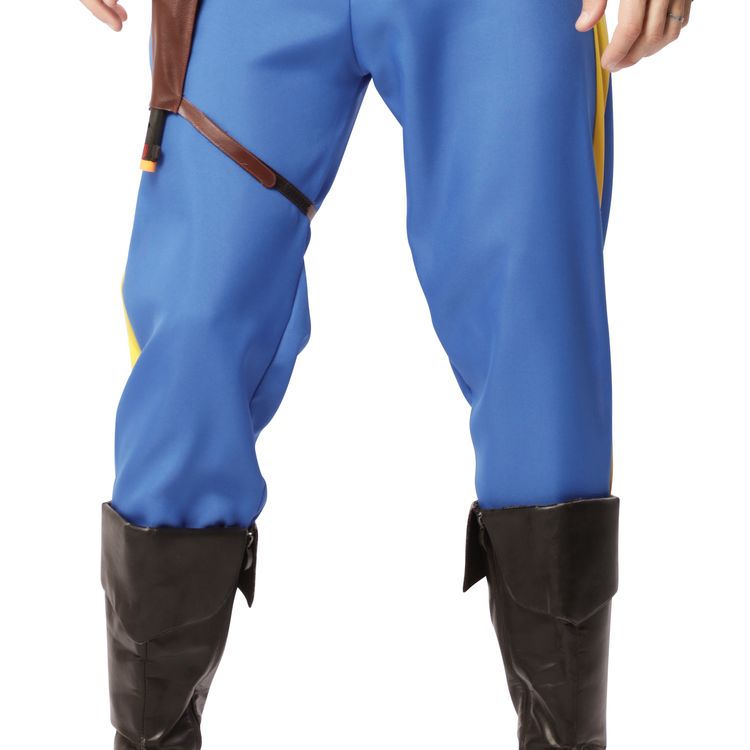 Cowboy Kostüm Nordstaatler Captain John Wayne für Herren Gr. M-XL blau Western Wilder Westen Cowboy und Indianer Fasching Karneval Mottoparty Filmheld