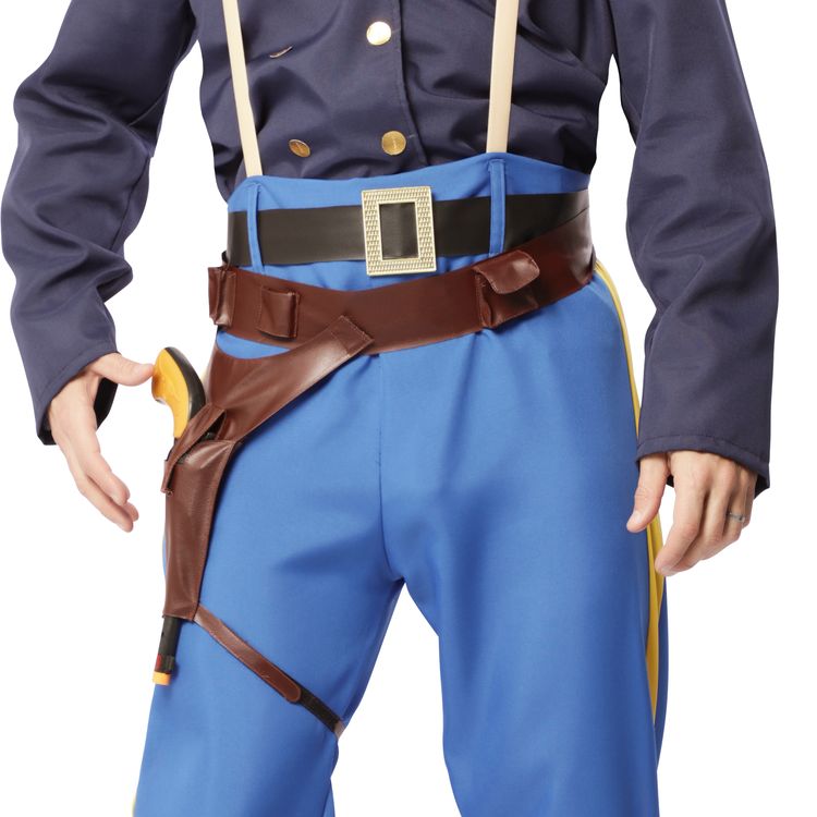 Cowboy Kostüm Nordstaatler Captain John Wayne für Herren Gr. M-XL blau Western Wilder Westen Cowboy und Indianer Fasching Karneval Mottoparty Filmheld