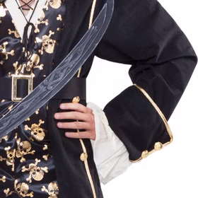 Piraten Kostüm Seeräuber Kapitän Black Flint Deluxe für Herren Fasching Karneval Mottoparty Piraten Kostüm Seeräuber Kapitän Black Flint Deluxe für Herren Fasching Karneval Mottoparty