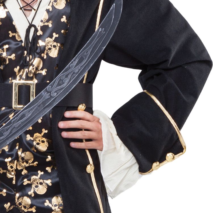 Piraten Kostüm Seeräuber Kapitän Black Flint Deluxe für Herren Piraten Kostüm Seeräuber Kapitän Black Flint Deluxe für Herren Fasching Karneval Mottoparty