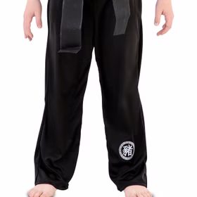 Karate Kostüm Schlangen König mit schwarzem Gürtel für Kinder 3-12 Jahre Fasching Karneval Mottoparty Kinderfasching Kampfkunst Japan andere Länder