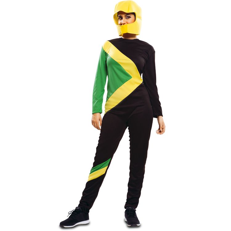 Jamaika Bob Kostüm Cool Dudes für Erwachsene Gr. S-L bunt Sport Fasching Karneval Mottoparty Andere Länder Olympia