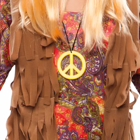 Hippie Kostüm Sabine 70er Jahre Vintage-Look für Damen Gr. M/L Kleid bunt Retro Fasching Karneval Mottoparty Paarkostüm Gruppenkostüm Schlagermove Hippie Kostüm Sabine 70er Jahre Vintage-Look für Damen Gr. M/L Kleid bunt Retro Fasching Karneval Mottoparty Paarkostüm Gruppenkostüm Schlagermove