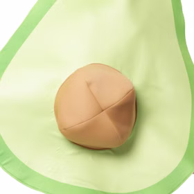 Avocado Kostüm grüne Beere mit Avocadokern für Erwachsene Gr. M/L grün Lebensmittel Fasching Karneval Mottoparty witziges Spaßkostüm Paarkostüm Gruppenkostüm