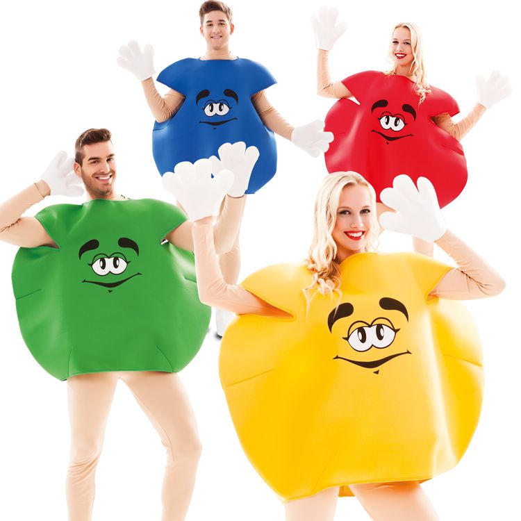 Grüne Schokolinse Kostüm Sweet Candy für Erwachsene Grüne Schokolinse Kostüm Sweet Candy für Erwachsene Gr. M/L rot Fasching Karneval Mottoparty Unisex-Kostüm Paarkostüm Gruppenkostüm Lebensmittel Süßigkeit