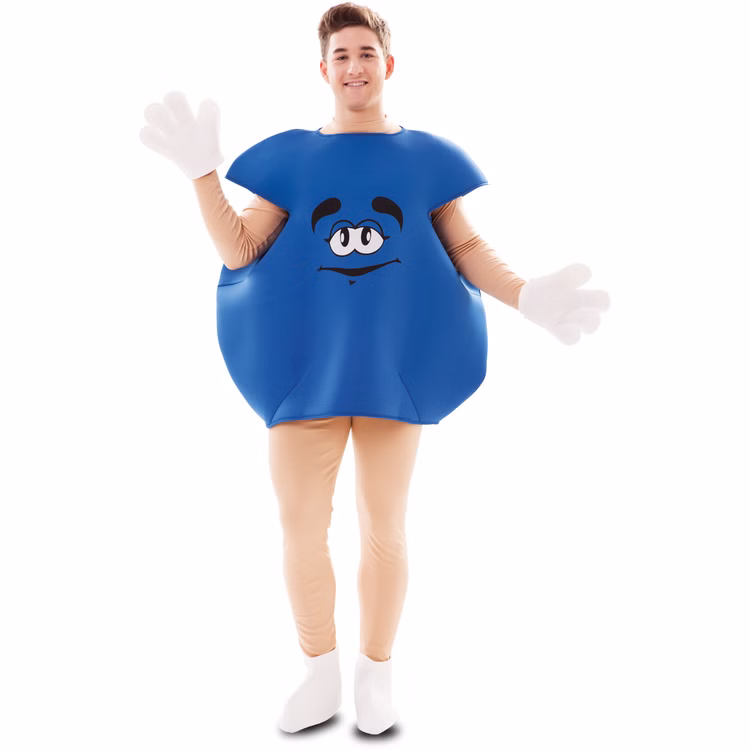 Blaue Schokolinse Kostüm Sweet Candy für Erwachsene Gr. M/L rot Fasching Karneval Mottoparty Unisex-Kostüm Paarkostüm Gruppenkostüm Lebensmittel Süßigkeit Blaue Schokolinse Kostüm Sweet Candy für Erwachsene Gr. M/L rot Fasching Karneval Mottoparty Unisex-Kostüm Paarkostüm Gruppenkostüm Lebensmittel Süßigkeit