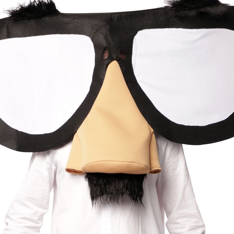 Riesen Nasen Kostüm Mr. Big Nose für Herren Gr. M/L Spaßkostüm Fasching Karneval Mottoparty Party-Gag Spaßkostüm