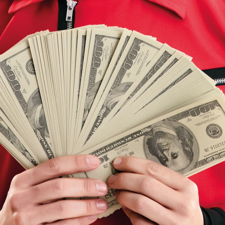 Spielgeld 100 Dollar 20,5 x 7,5 cm 100 Scheine Bankräuber Mafia Kostüm-Zubehör Fake Money Spielgeld 20,5 x 7,5 cm 100 Scheine mit 100 Dollar-Motiv Bankräuber Mafia Kostüm-Zubehör Haus des Geldes Gangster Accessoire Fasching Karneval Mottoparty