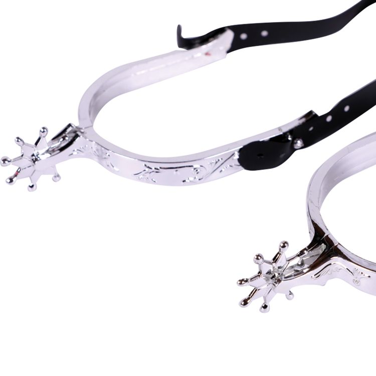 Cowboy Sporen silberne Räder 20 cm für Reiterstiefel für Herren Cowboy Sporen silberne Räder 20 cm für Reiterstiefel für Herren Kostüm-Zubehör Western Western-Reiten Wilder Westen Accessoire Fasching Karneval Mottoparty