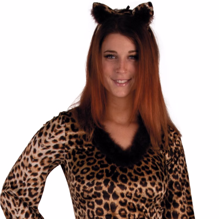Leopard Kostüm Katze Kira mit Haarreif für Damen Gr. 36-46 Kleid Tier Tierkostüm Fasching Karneval Mottoparty Leopard Kostüm Katze Kira mit Haarreif für Damen Gr. 36-46 Kleid Tier Tierkostüm Fasching Karneval Mottoparty