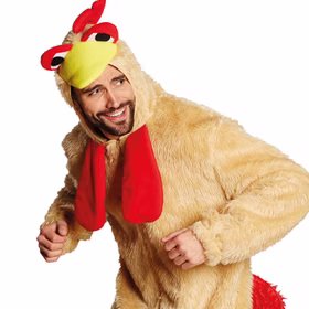 Hahn Kostüm Chris Chicken für Herren Gr. S-XXL braun Tier Tierkostüm Fasching Karneval Mottoparty Spaßkostüm Gruppenkostüm Paarkostüm Hahn Kostüm Chris Chicken für Herren Gr. S-XXL braun Tier Tierkostüm Fasching Karneval Mottoparty Spaßkostüm Gruppenkostüm Paarkostüm
