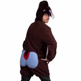 Affen Kostüm Mandrill Rafiki für Herren Gr. S-XL braun Tier Tierkostüm andere Länder Fasching Karneval Mottoparty Affen Kostüm Mandrill Rafiki für Herren Gr. S-XL braun Tier Tierkostüm andere Länder Fasching Karneval Mottoparty