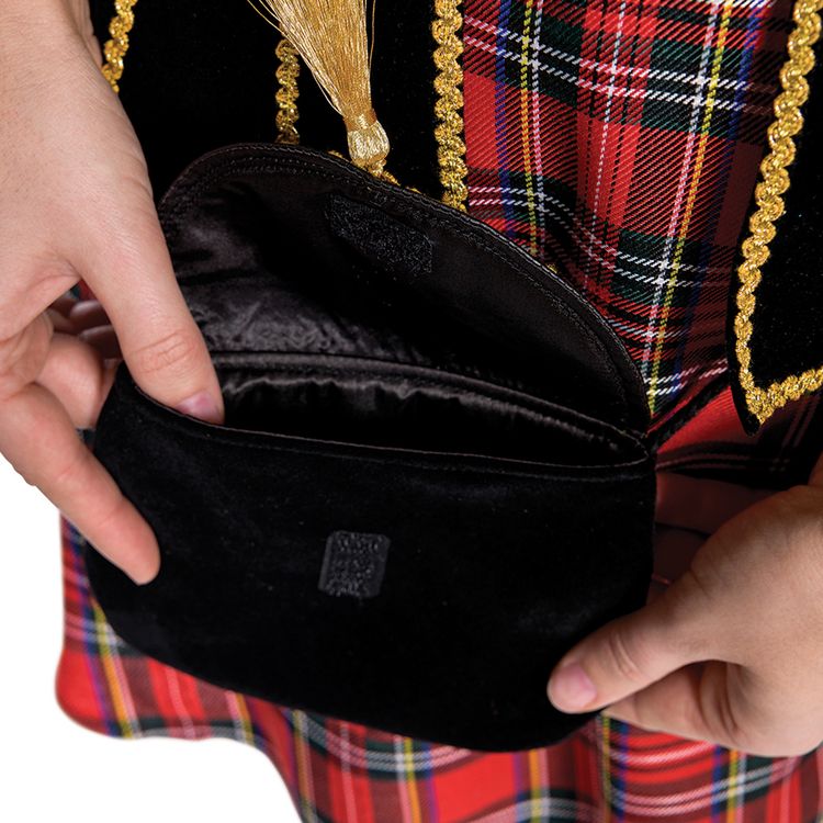 Schottin Kostüm Grace für Damen Gr. 34-44 Kleid rot kariert Fasching Karneval Mottoparty andere Länder Schottland Schotte Paarkostüm